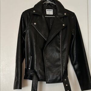 Old Navy leather jacket never worn since